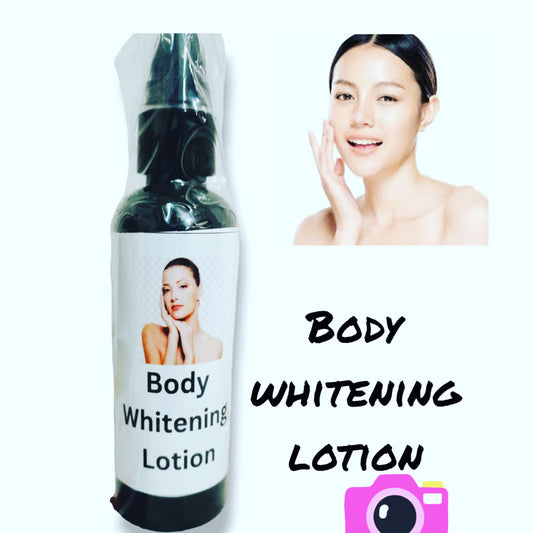 Body whitening lotion