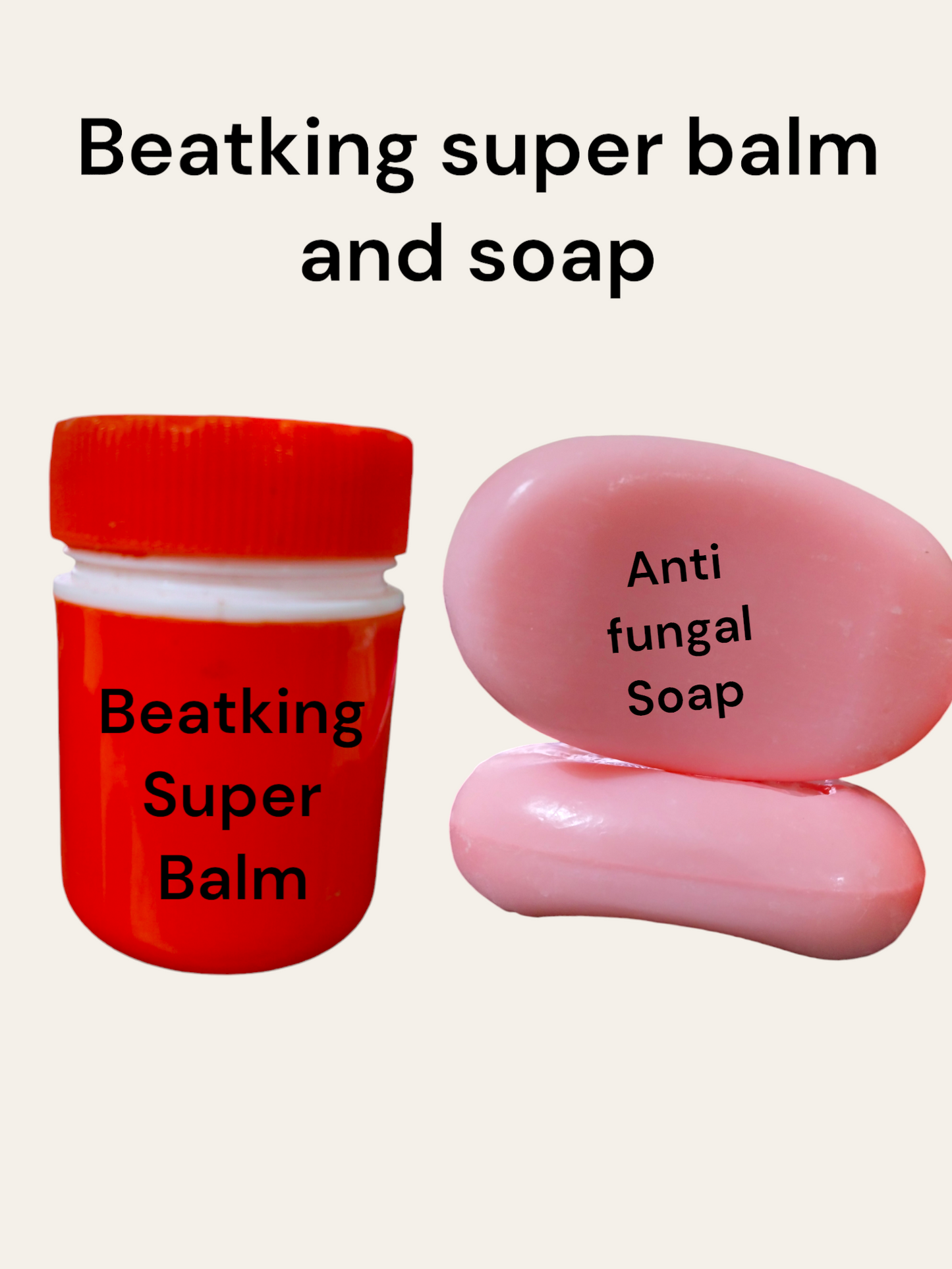 Beatking antifungal Ayurvedic Kit| Beatking Super Balm and anti fungal soap