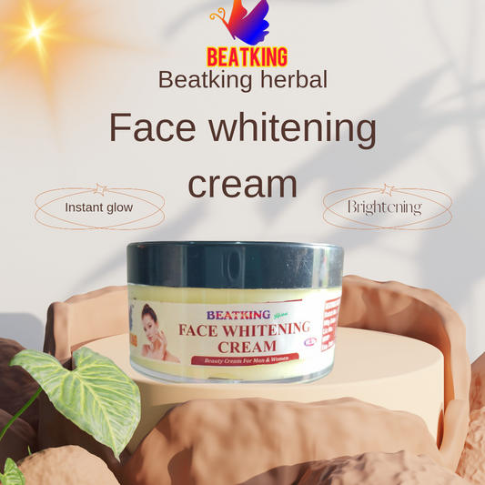 beatking face whitening cream, reduce dark spot and brightens skin tone 50g