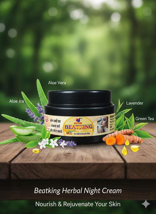 Beatking night cream for melasma and dark patches,glowing skin