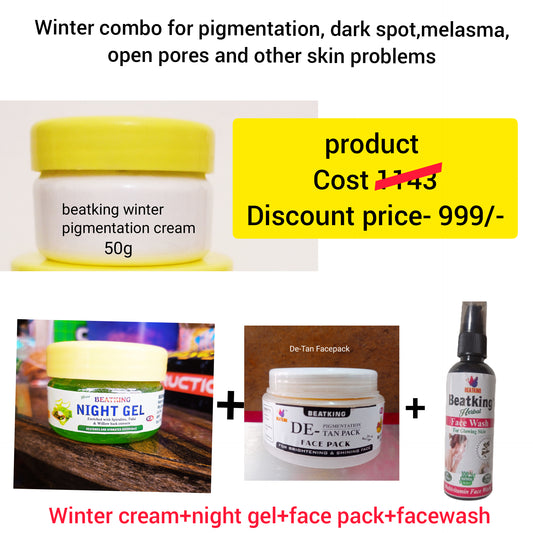 Winter combo for pigmentation,dark spot,melasma
