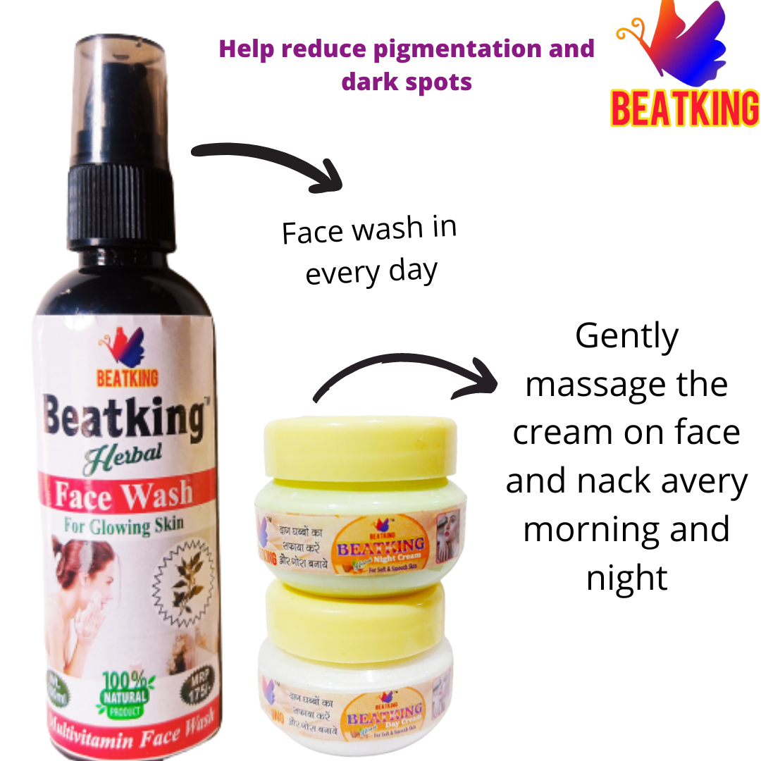 Combo pack for all type face problems+ face wash free