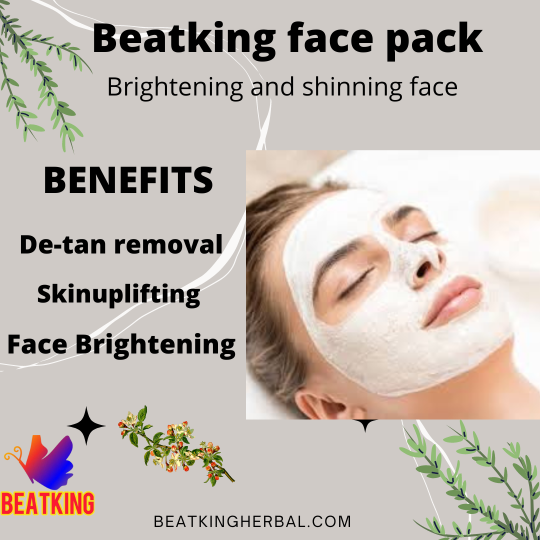 Beatking DE-TAN PIGMENTATION FACE PACK 50g
