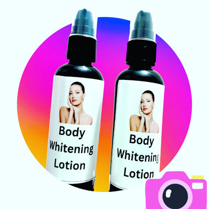 Body whitening lotion