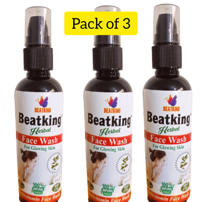 beatking herbal facewash 100 ml