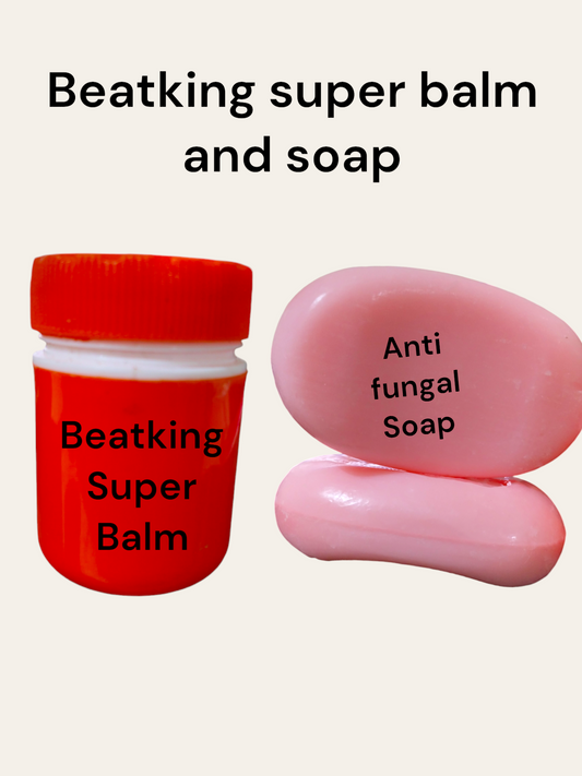 Beatking antifungal Ayurvedic Kit| Beatking Super Balm and anti fungal soap