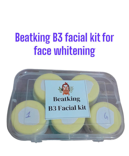 beatking B3 facial kit for whitening skin |pure herbal| no side effects