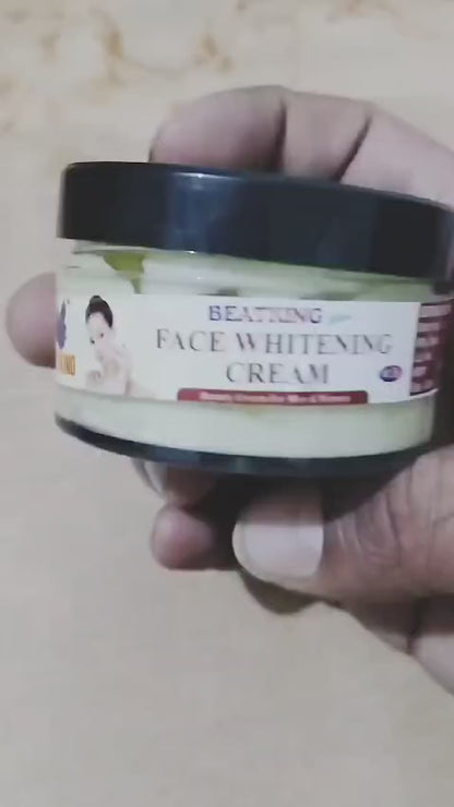 beatking face whitening cream with facewash , reduce dark spot and brightens skin tone 50g