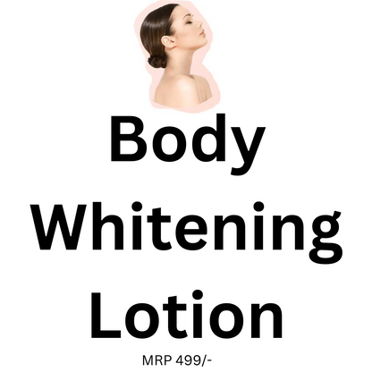 Body whitening lotion