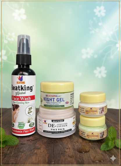 9 type skin problem solution kit for pigmentation,darkspot ,melasma, openpores