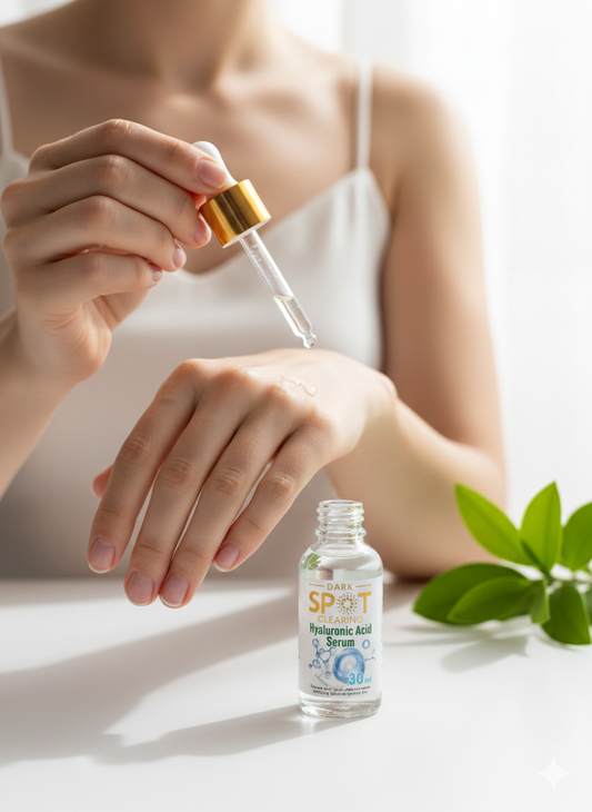 Dark Spot Clearing Serum with Hyaluronic Acid & Vitamin C