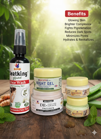 9 type skin problem solution kit for pigmentation,darkspot ,melasma, openpores