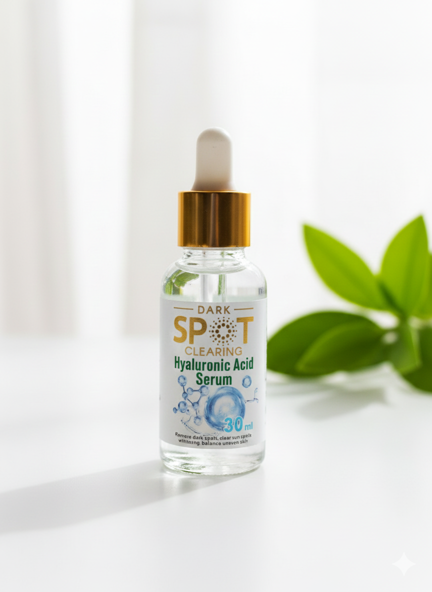 Dark Spot Clearing Serum with Hyaluronic Acid & Vitamin C