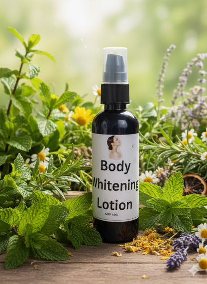 Body whitening lotion