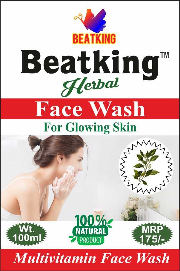 Beatking multivitamin face wash for acne and scar problems. Really effective