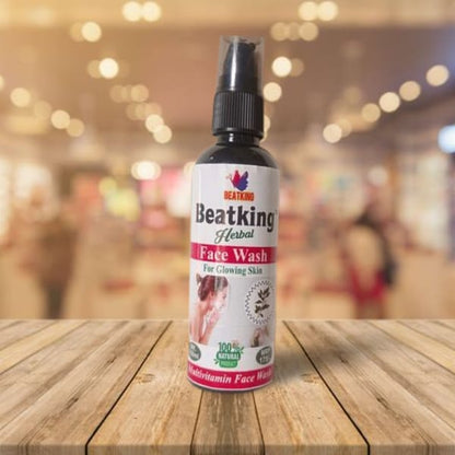 Beatking multivitamin face wash for acne and scar problems. Really effective