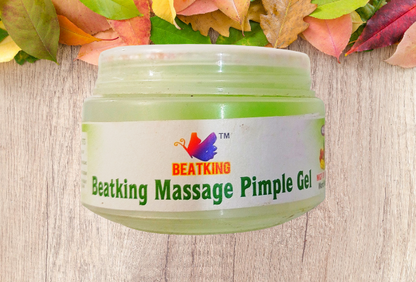 Beatking pimple massage gel, Tea Tree Spot Gel Pimple Removal Face Cream with Tea Tree & Salicylic Acid For Acne & Pimples and acne soap 100g – 50g pack of 1 pcs