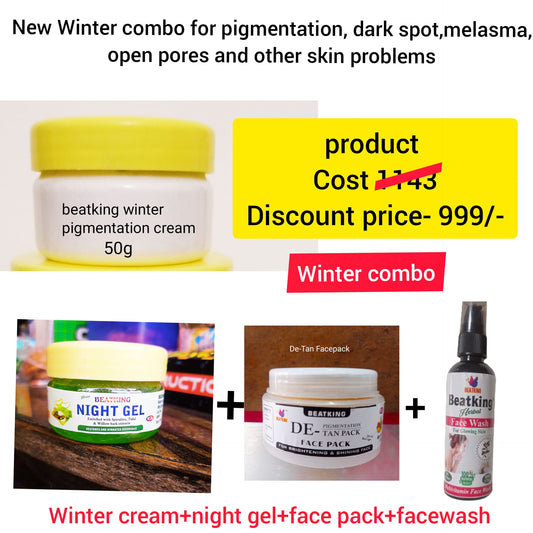 Winter combo for pigmentation,dark spot,melasma