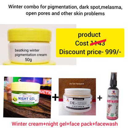 Winter combo for pigmentation,dark spot,melasma